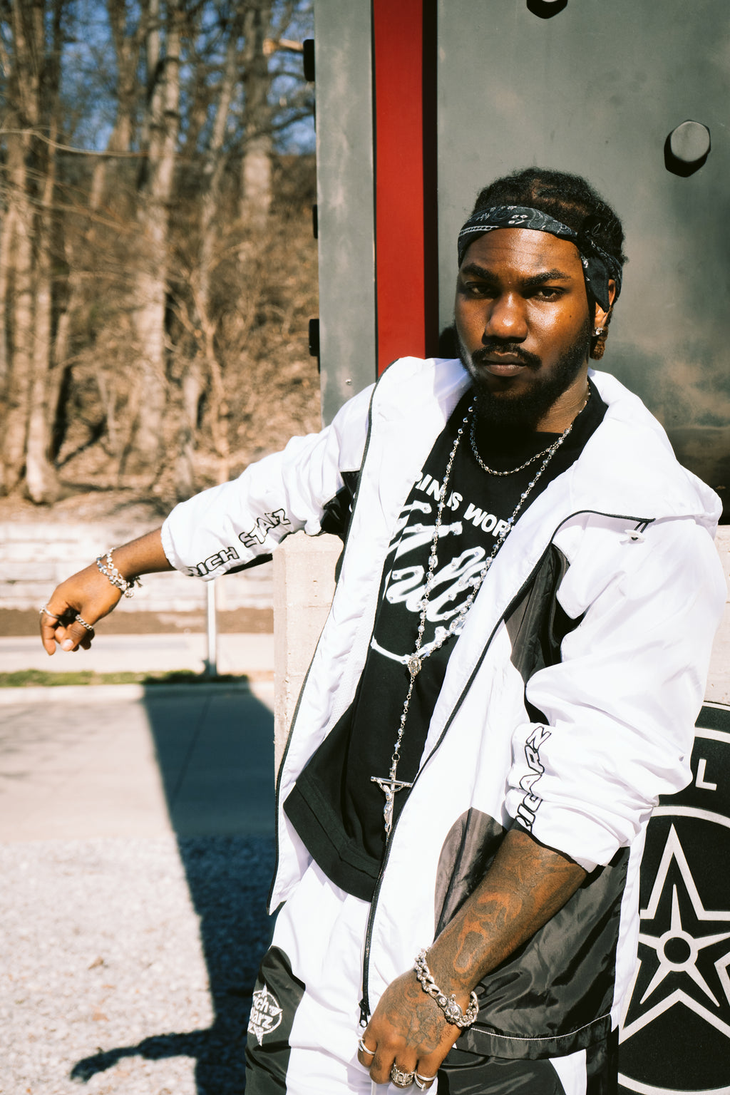 Midnight Eclipse Windbreaker Set