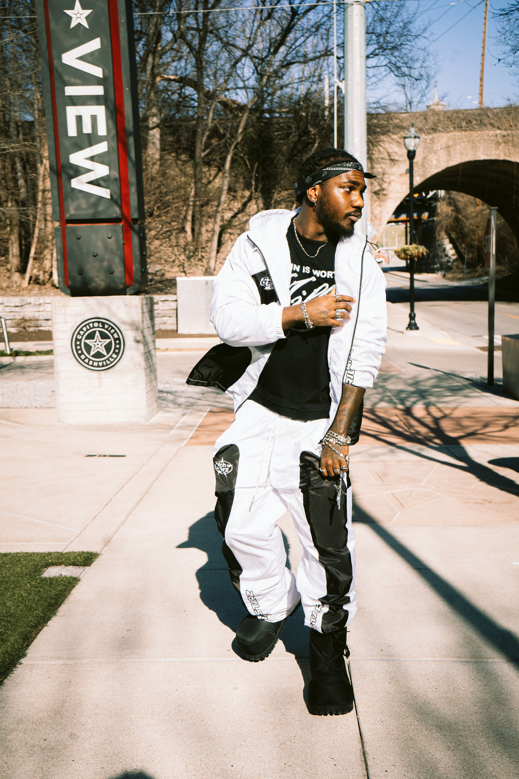 Midnight Eclipse Windbreaker Set